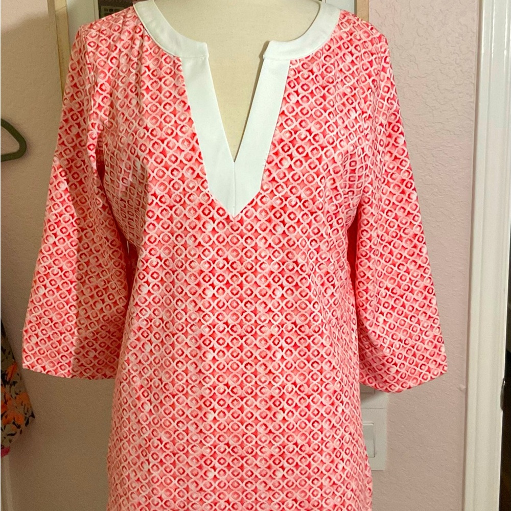 NWT TOMMY BAHAMA APRICOT COLOR TOP. M. $128